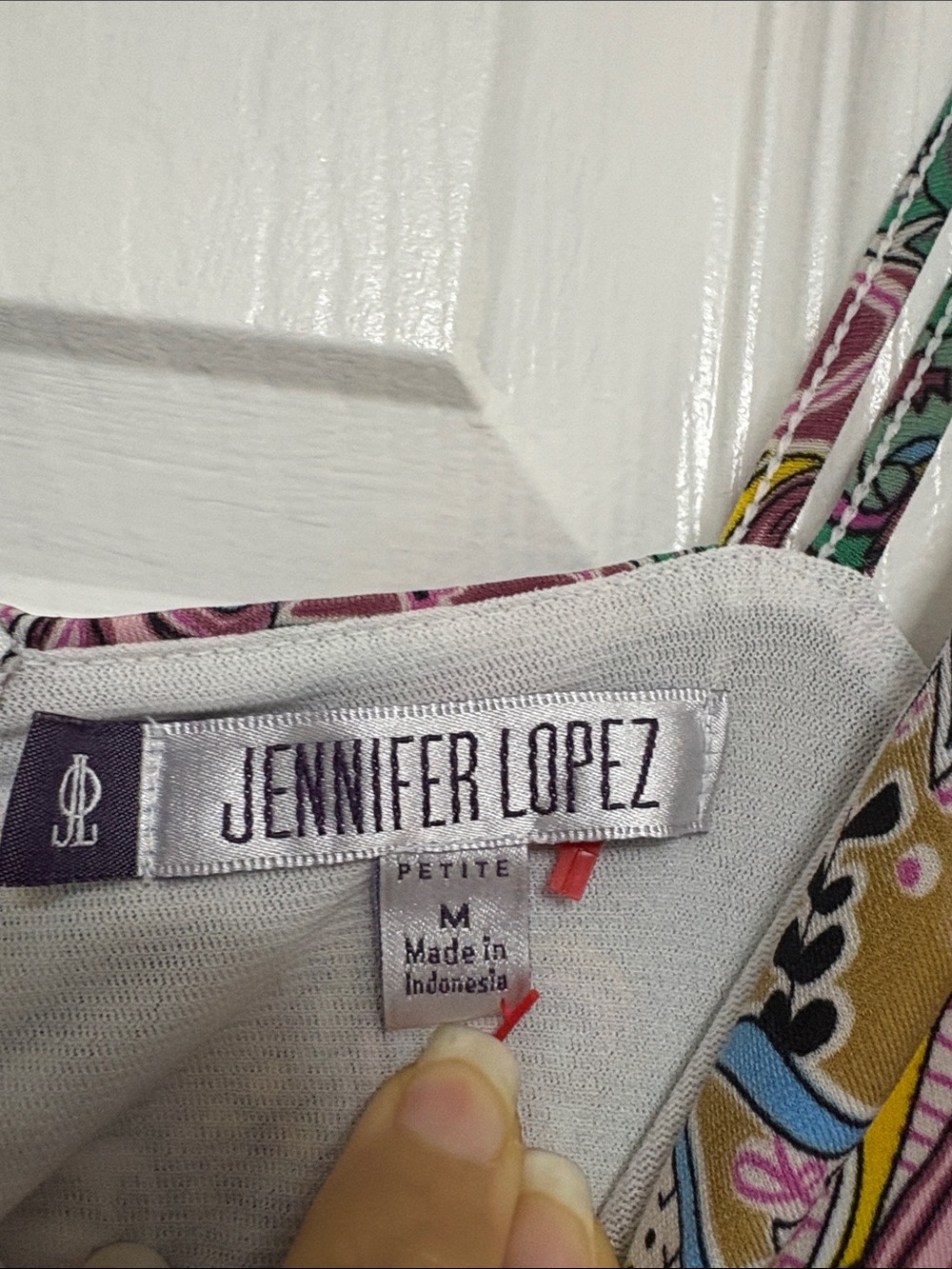 Jennifer Lopez Multicolor Paisley Maxi Dress - Picture 2 of 4
